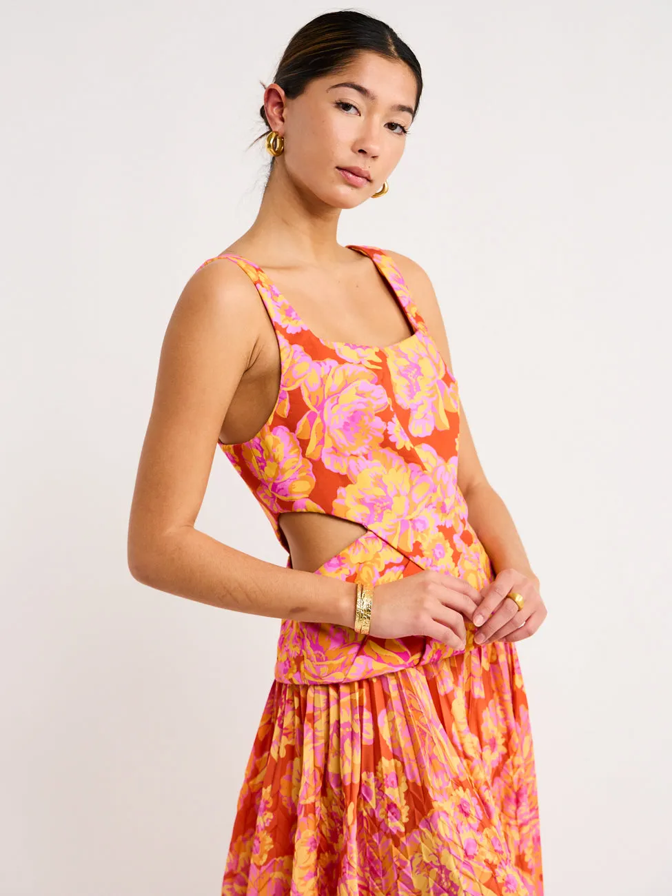 Acler Chester Dress in Summer Bloom