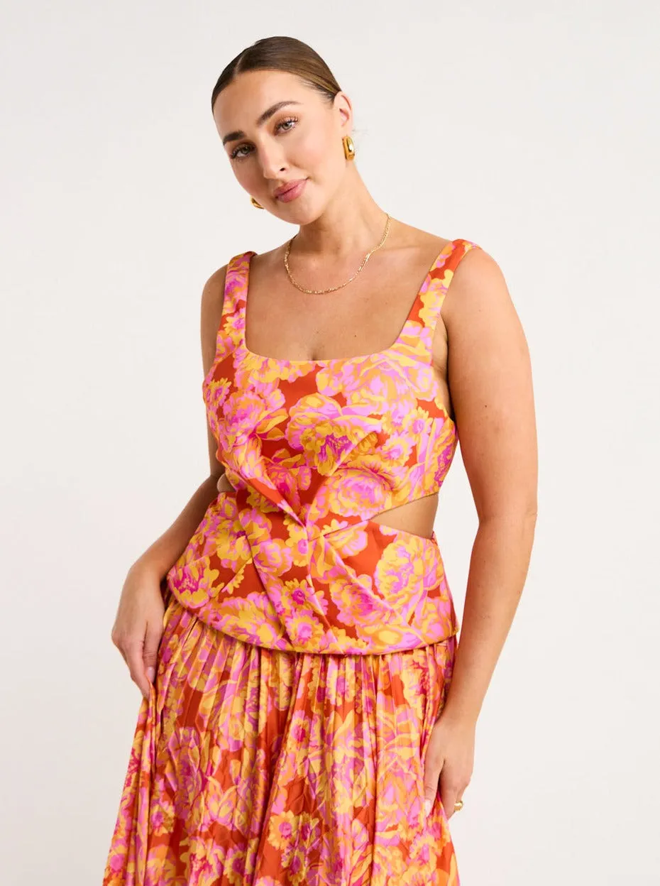 Acler Chester Dress in Summer Bloom