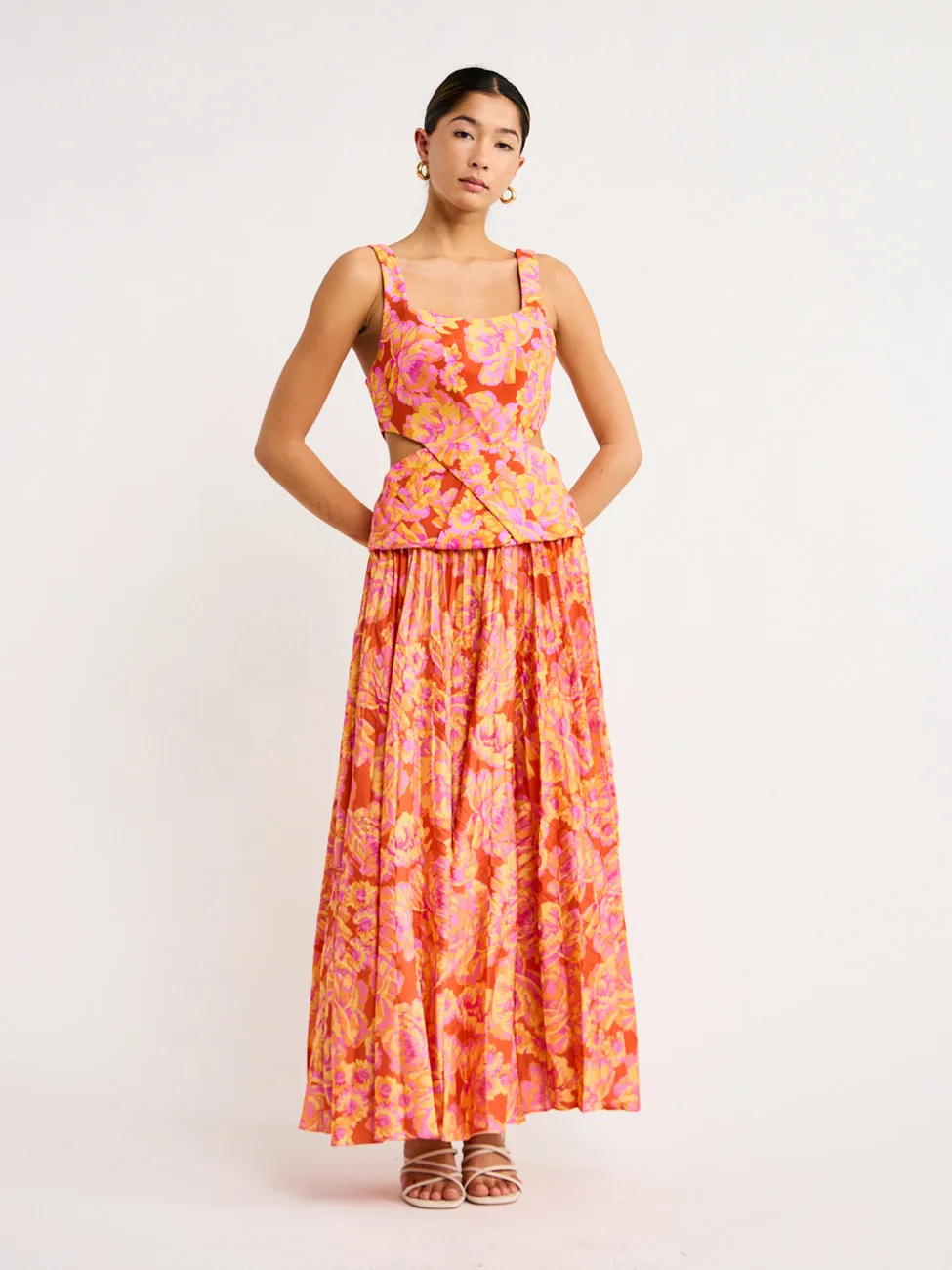 Acler Chester Dress in Summer Bloom