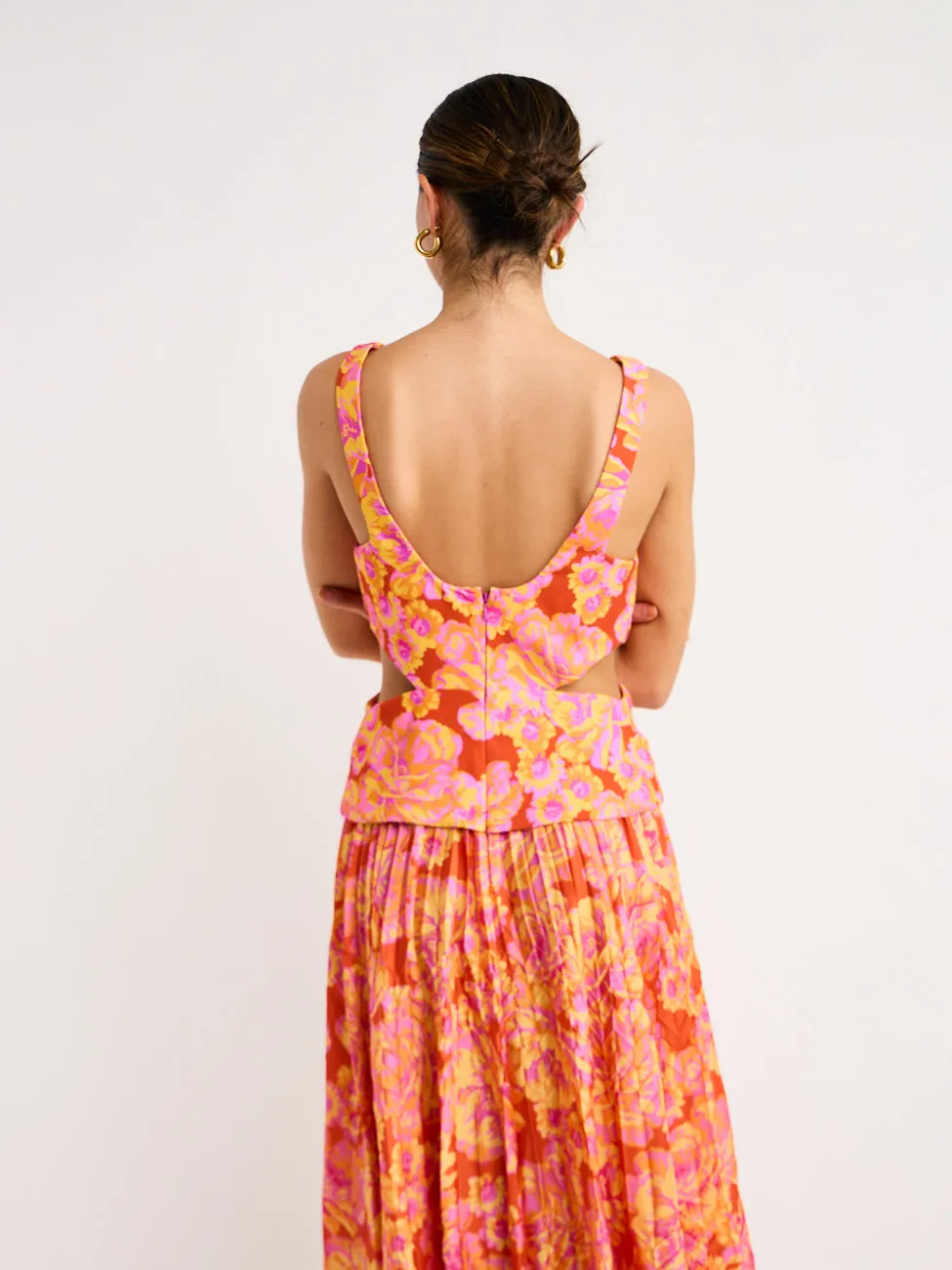 Acler Chester Dress in Summer Bloom