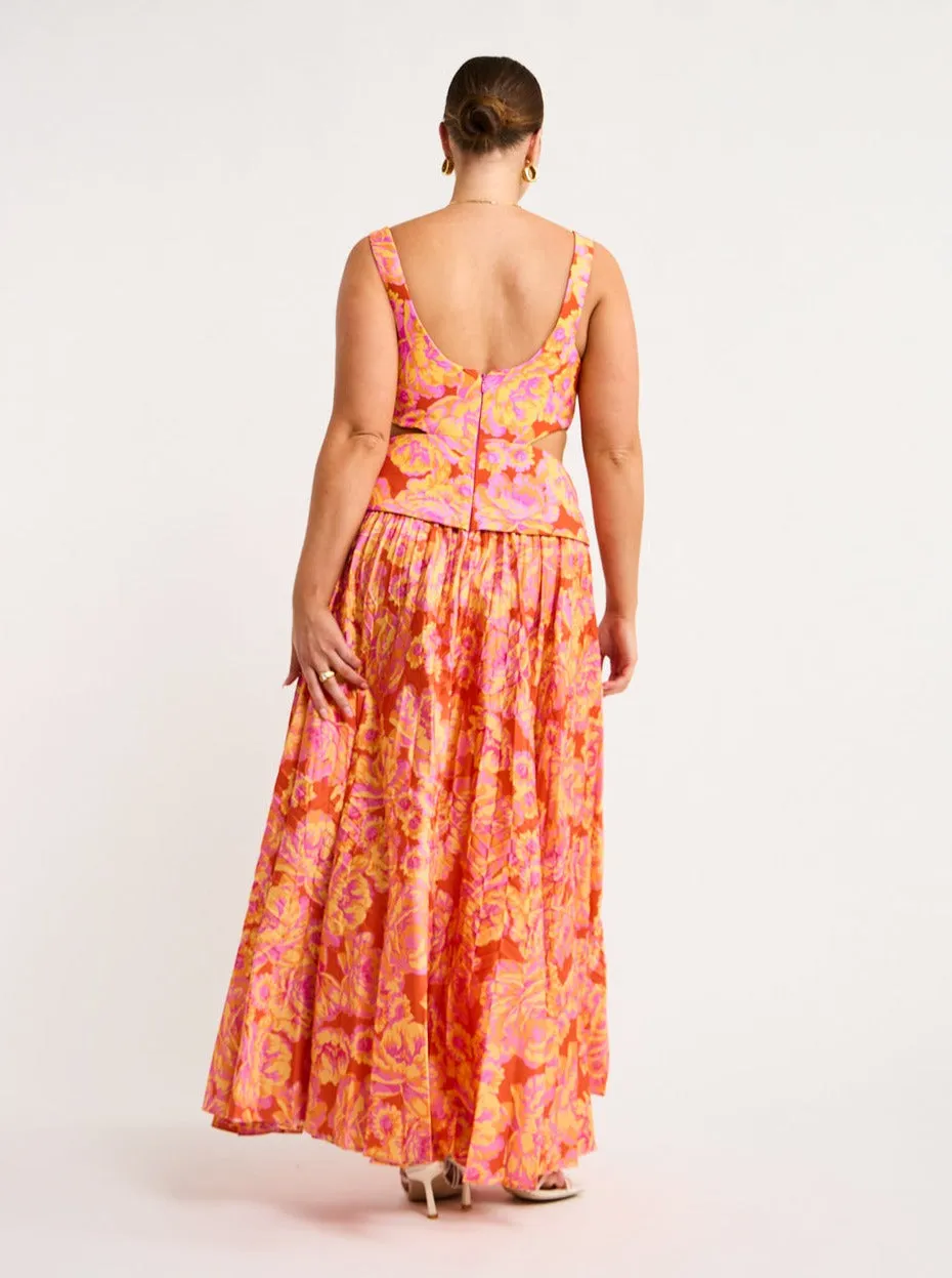 Acler Chester Dress in Summer Bloom