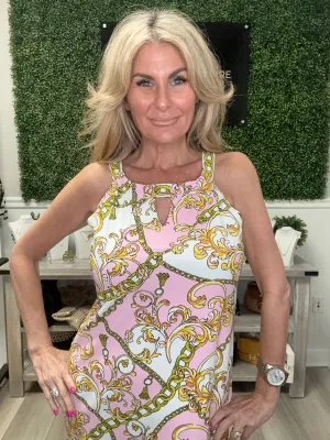 Adela Keyhole Dress