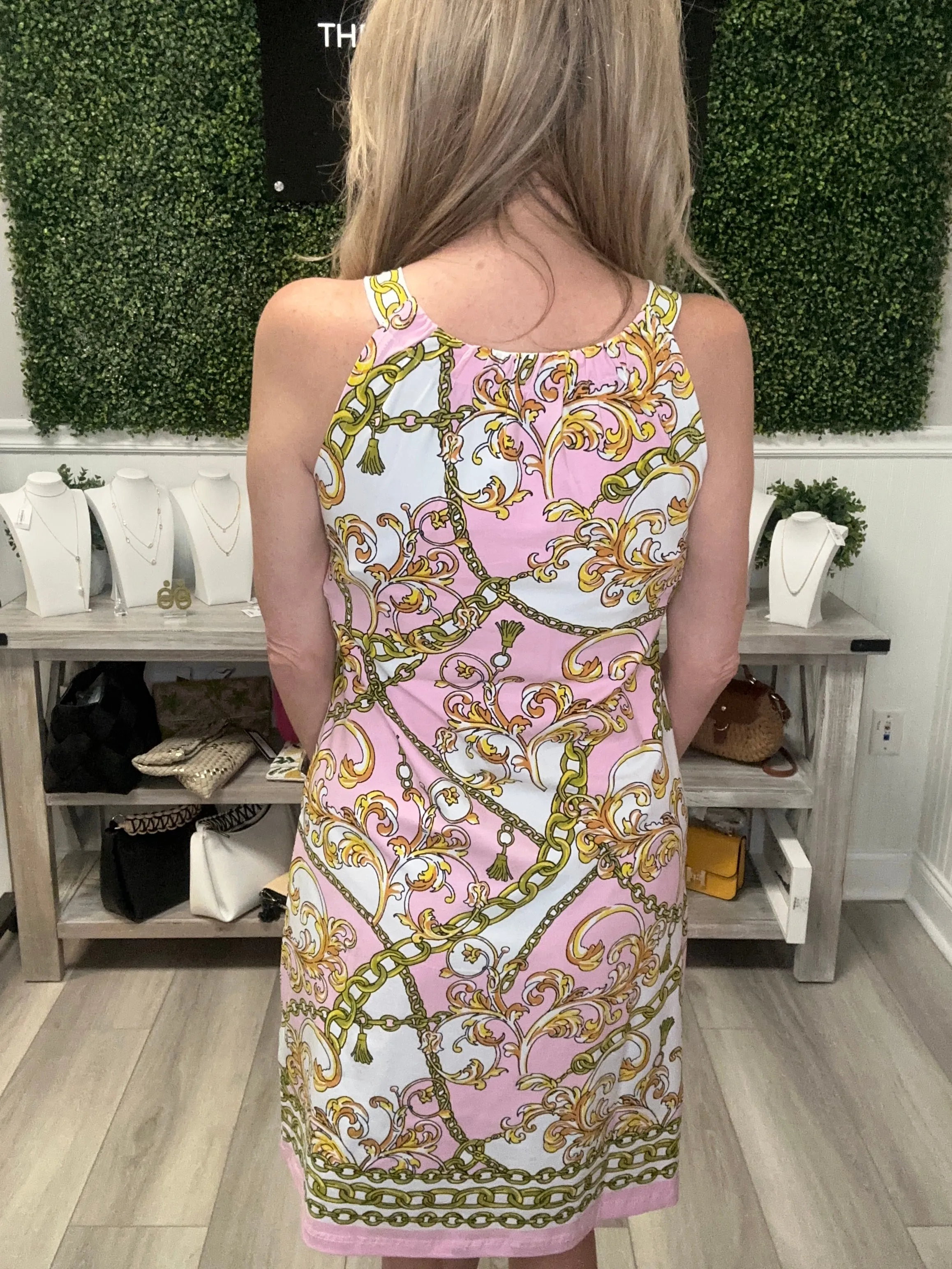 Adela Keyhole Dress
