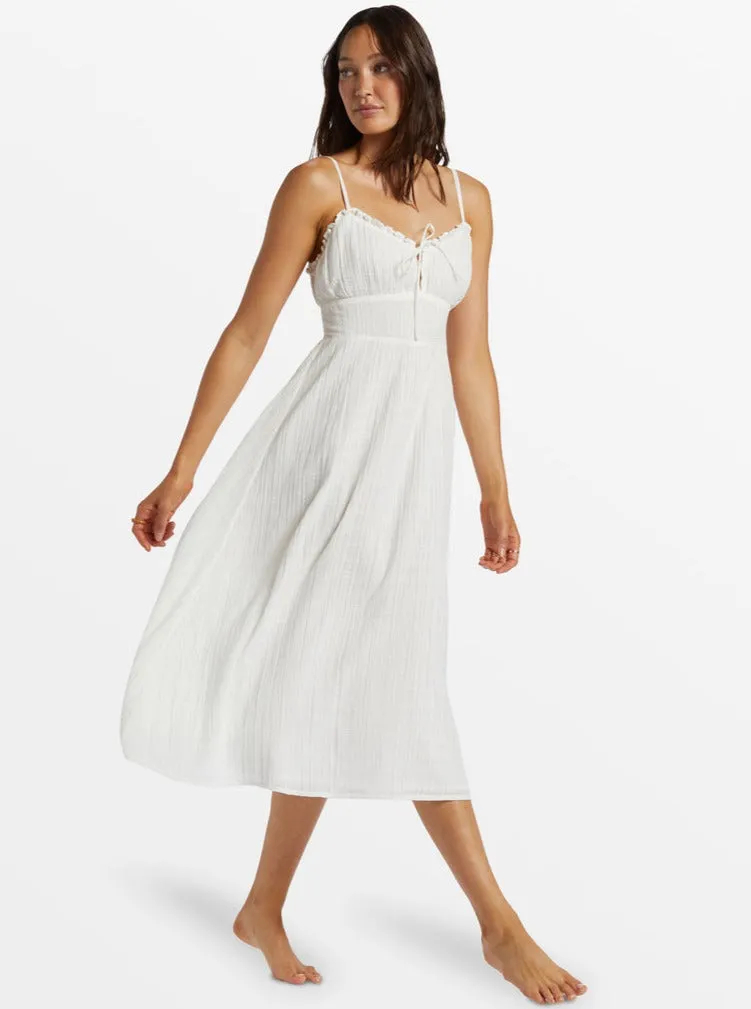 BILLABONG Pretty Perfect Sweetheart Midi Dress
