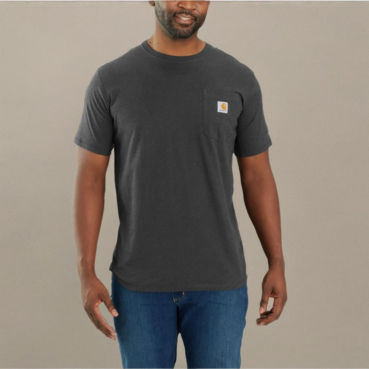 Carhartt Men's Force Relaxed Fit Midweight Short-Sleeve Pocket T-Shirt