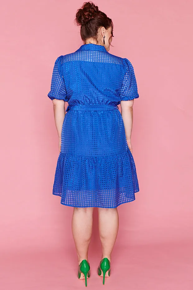 Caroline Cobalt Dress