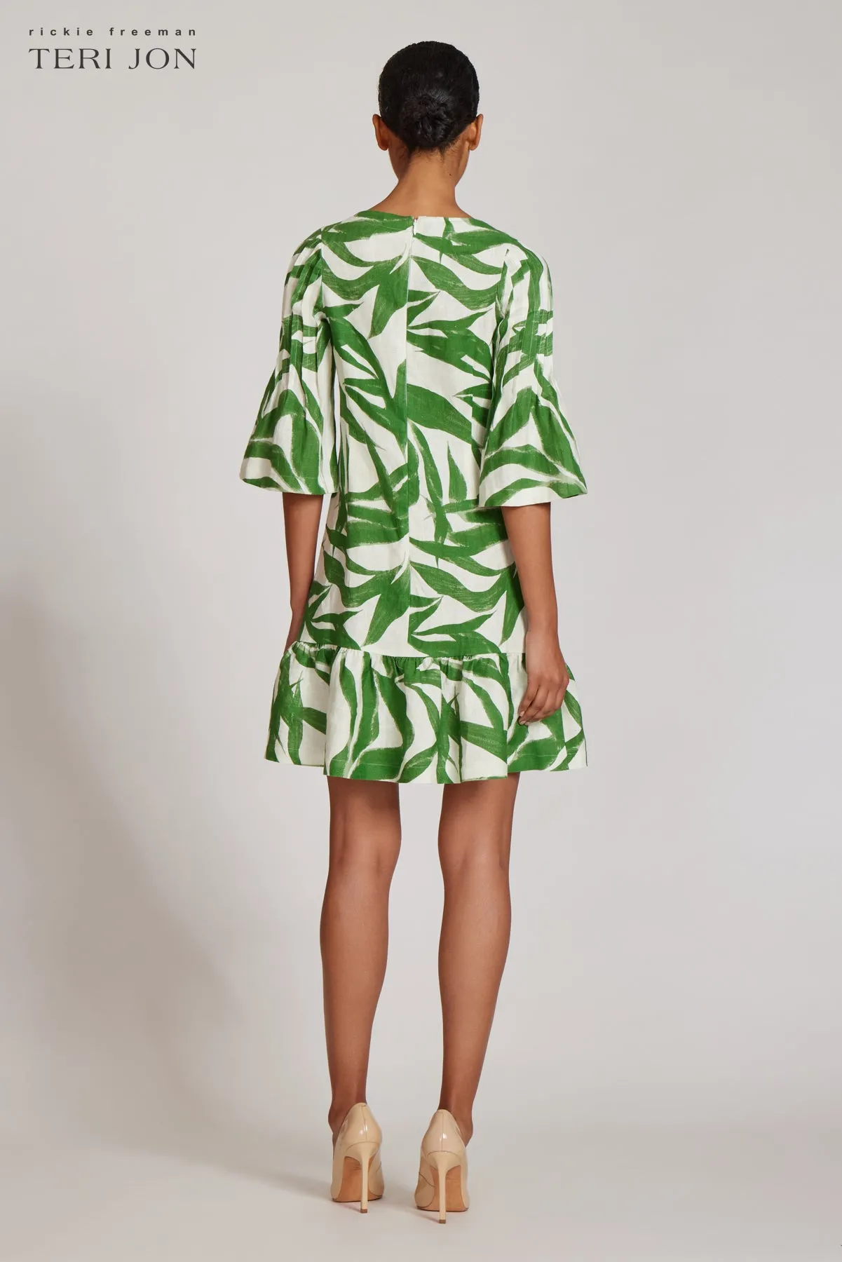 Cotton Printed Shirt Dress