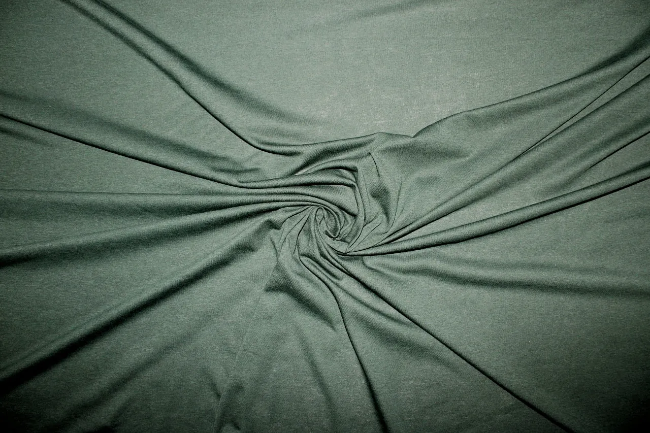 Extra Wide Rayon Jersey - Dark Pine