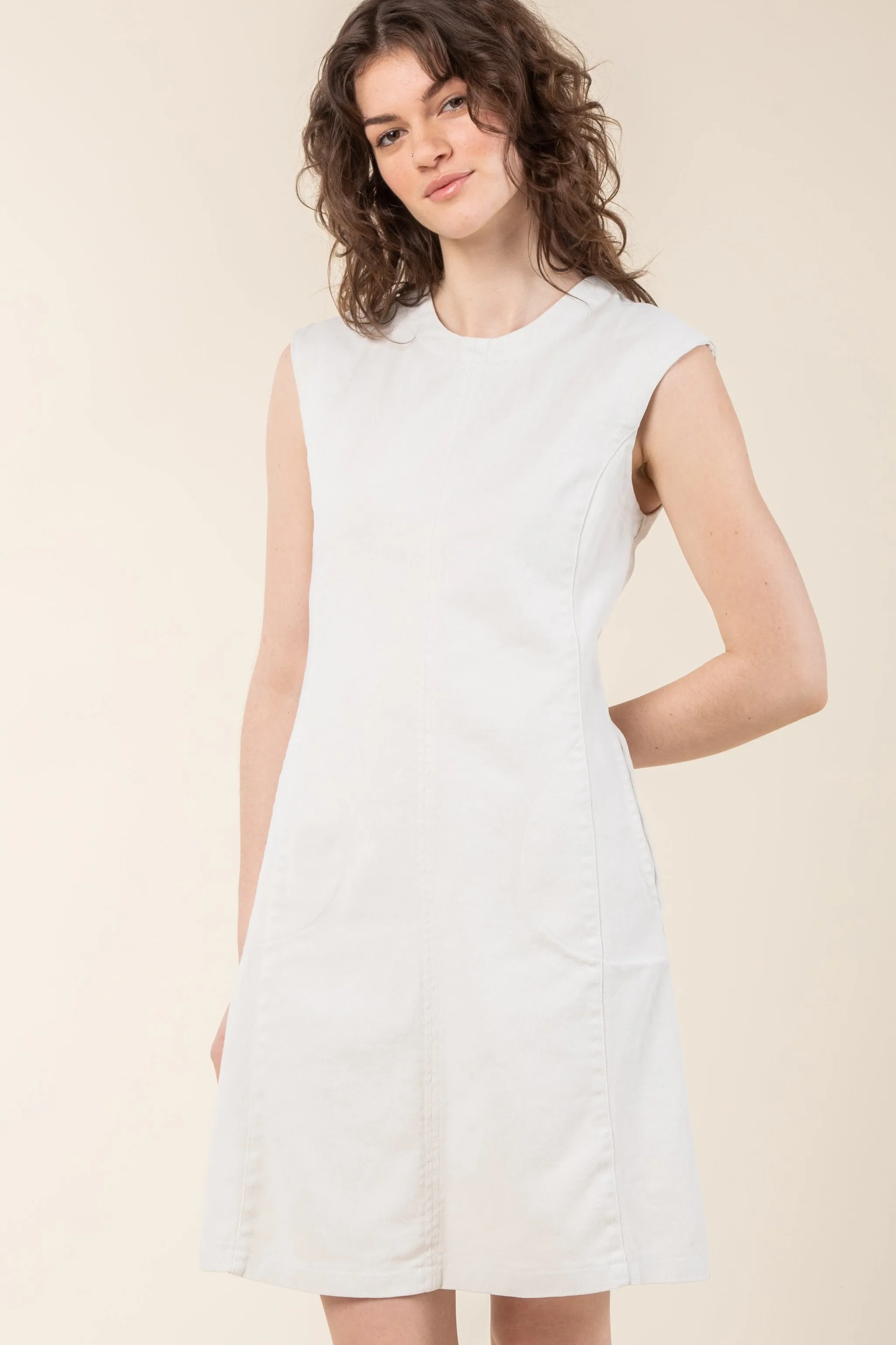 Feel Form Dress in Oyster