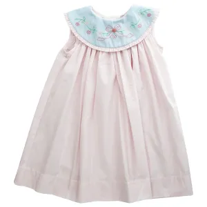 Float Dress - Colorblock Bow/Vine