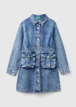 Girls Denim Dress