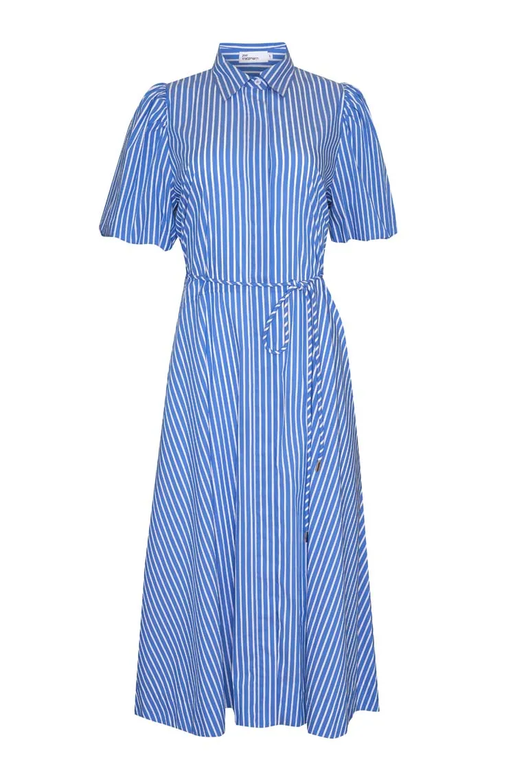 Hark Dress in Pacific Stripe