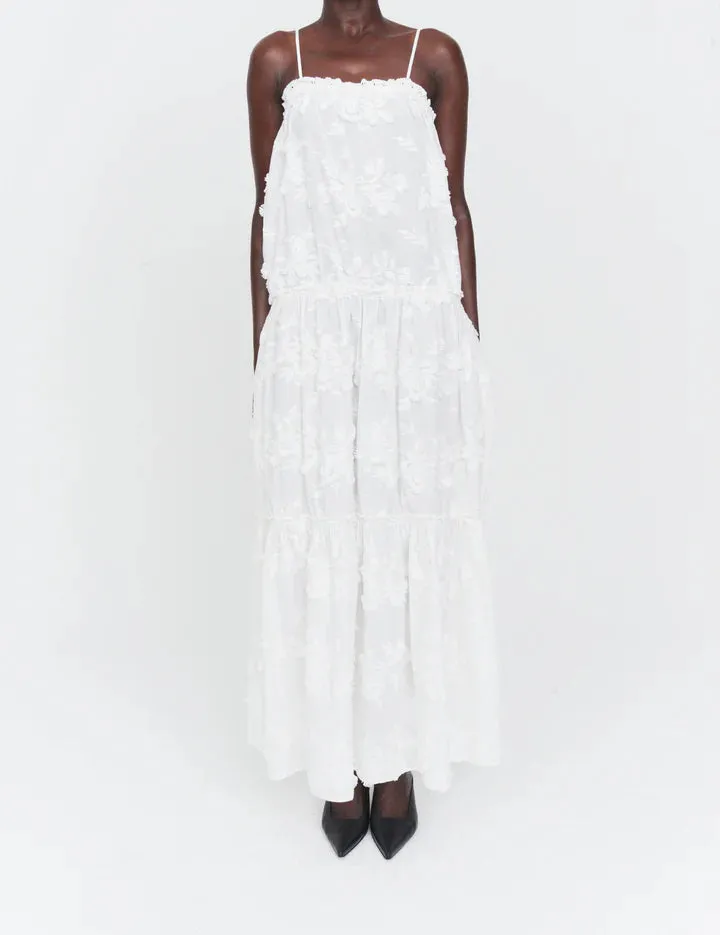 Jewell Dress in White