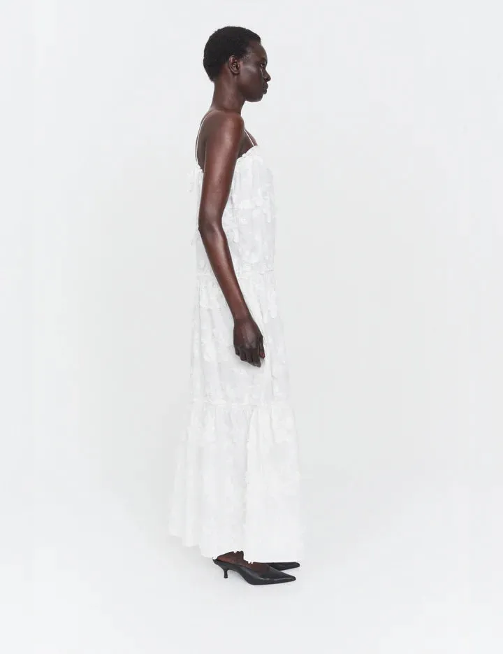 Jewell Dress in White