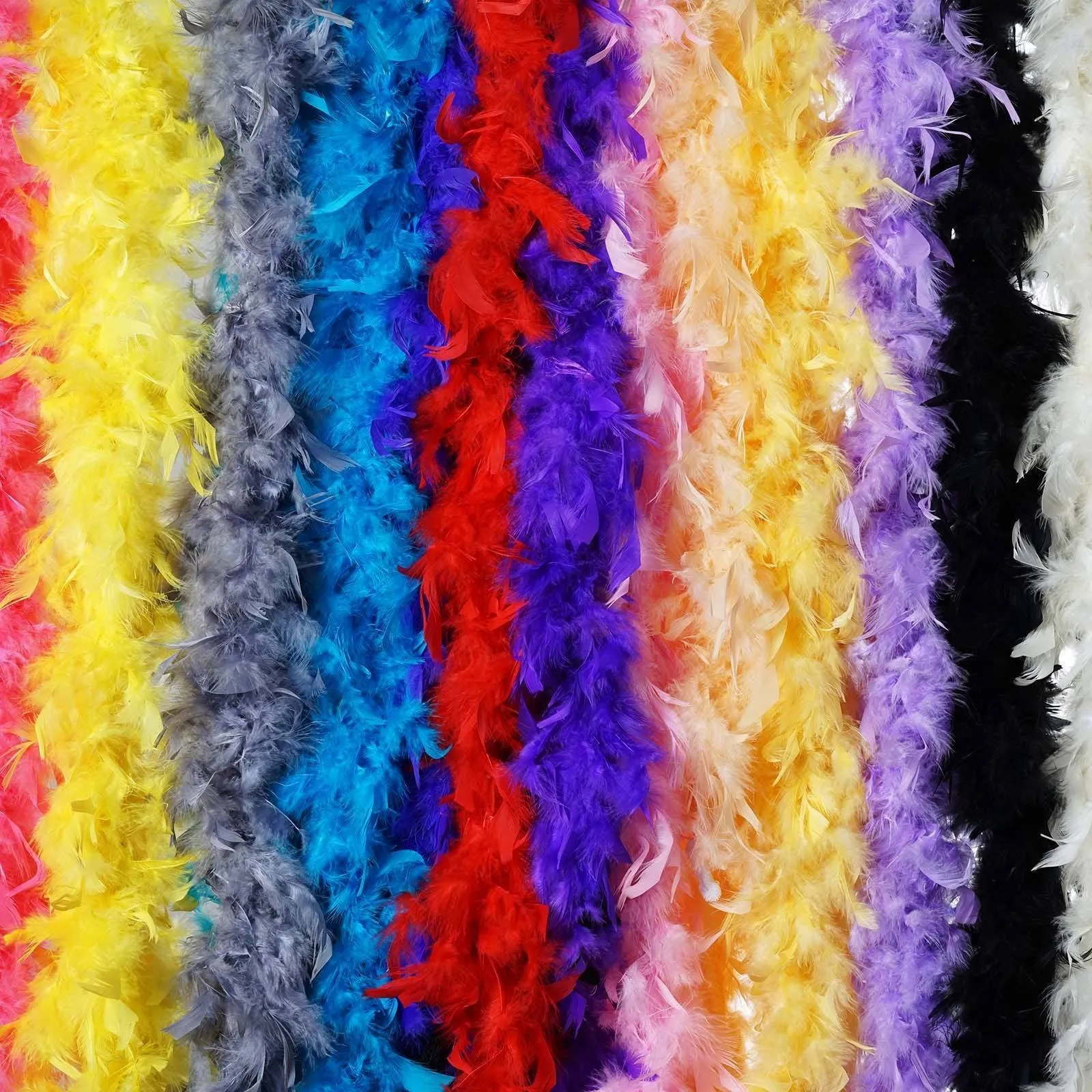 Lush-Chandelle Turkey Boas-Royal Blue-2 Yards