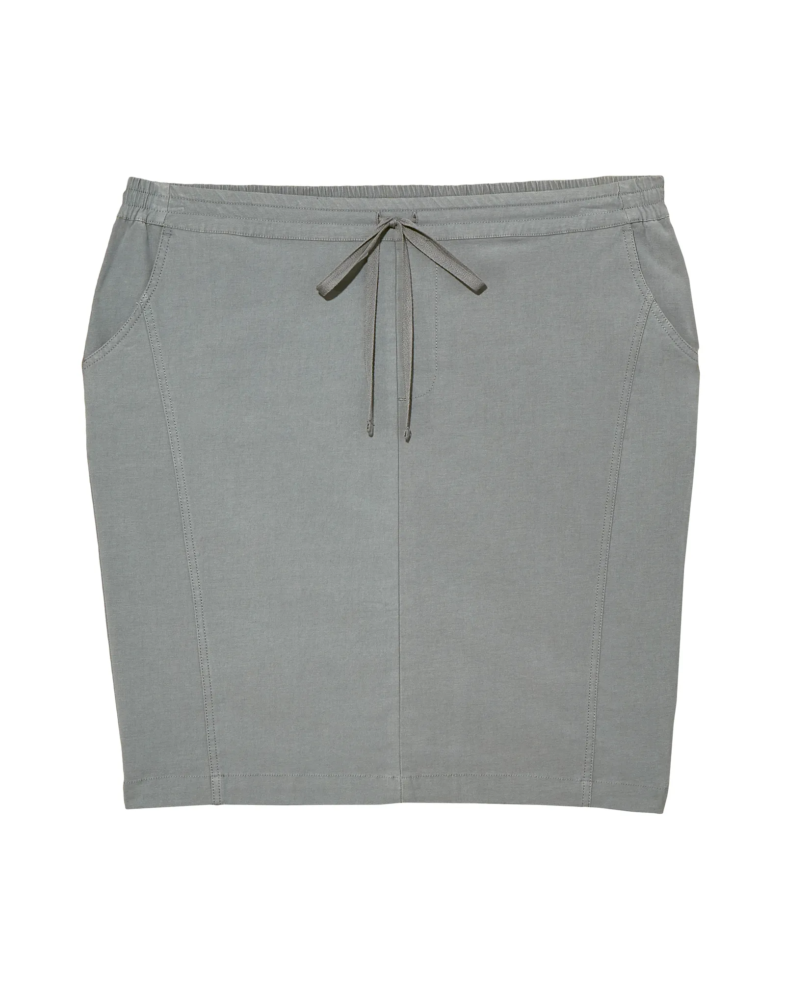 Myrtle Utility Skirt | Light Grey