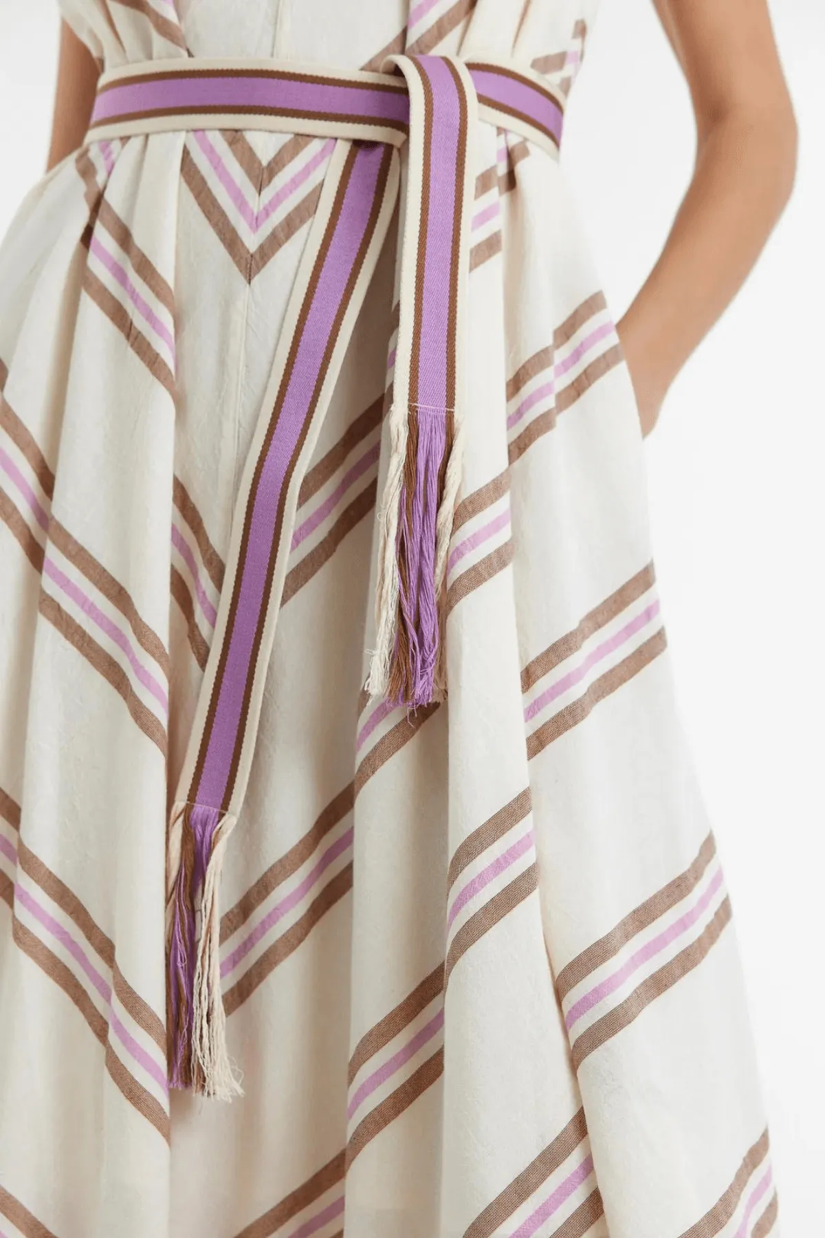 NIKOL LONG DRESS LILA