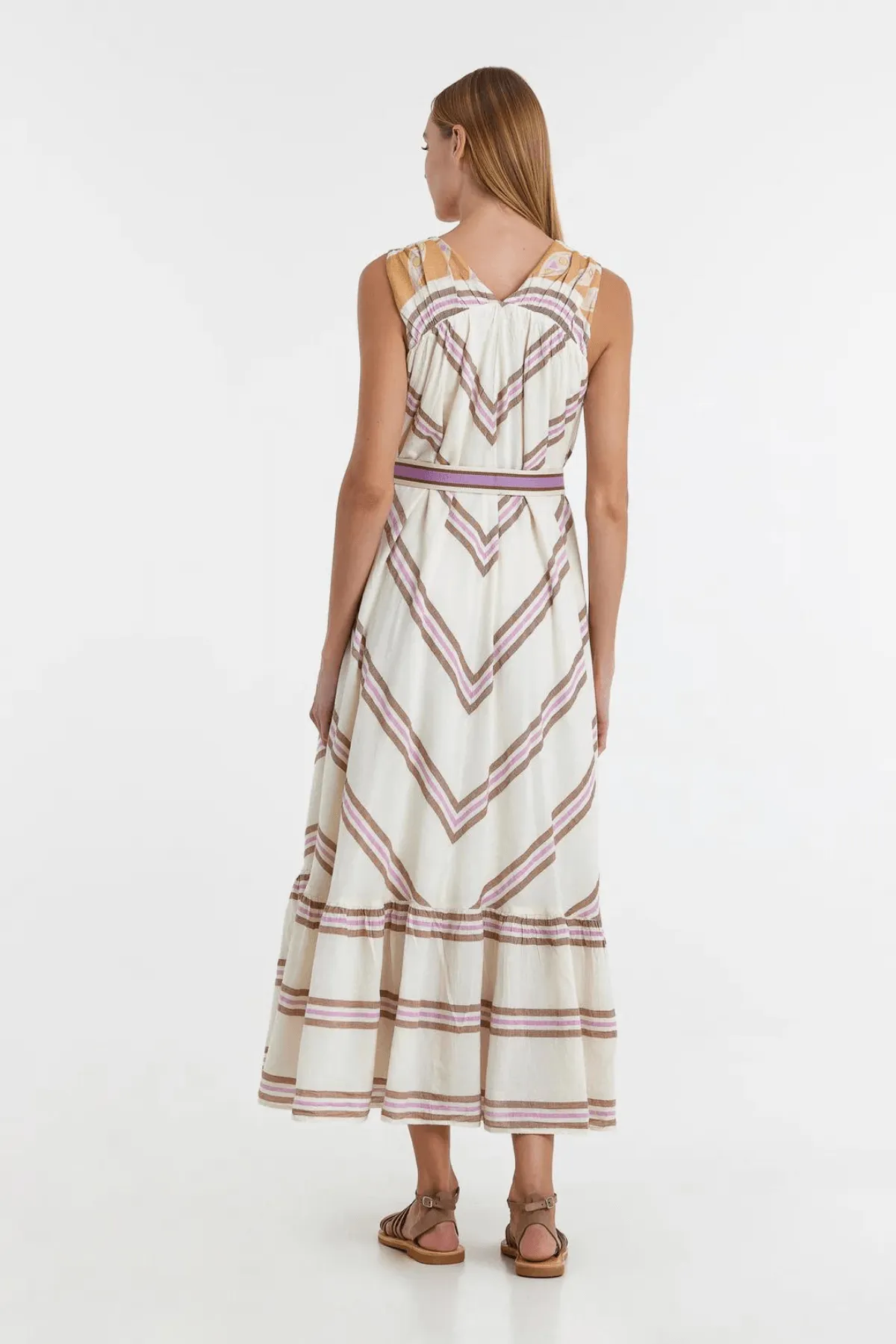 NIKOL LONG DRESS LILA