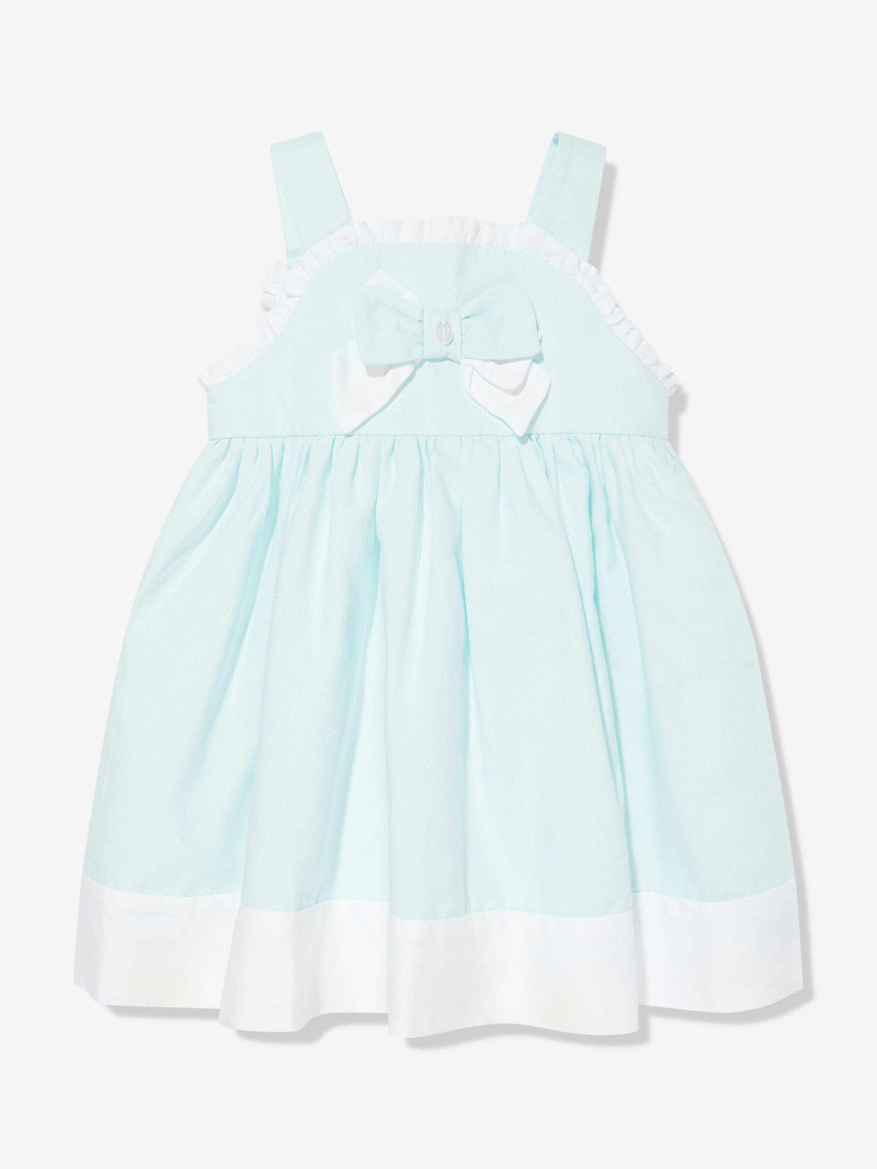 Patachou Girls Pinafore Dress in Blue