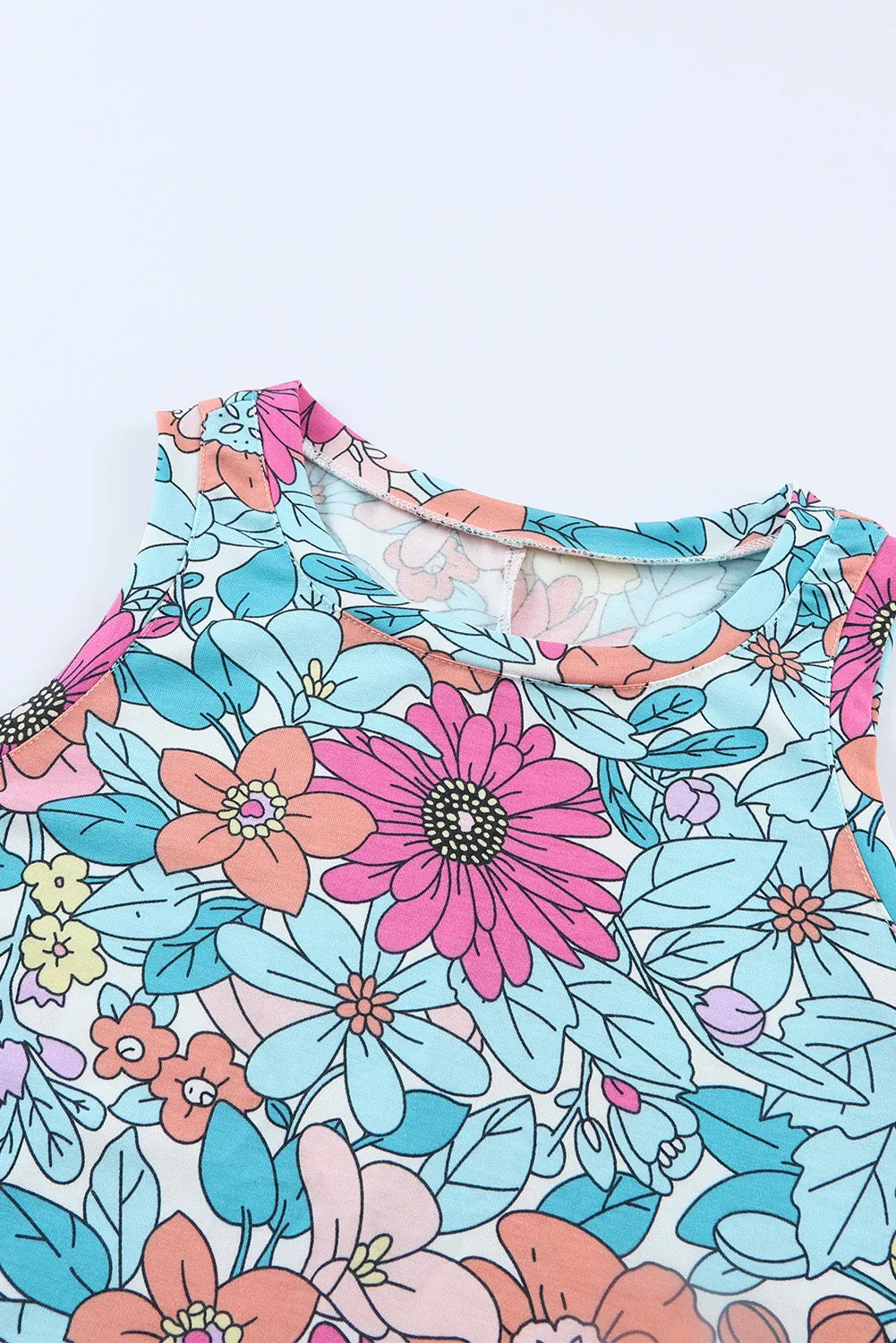 Reputation Floral Sleeveless Dress