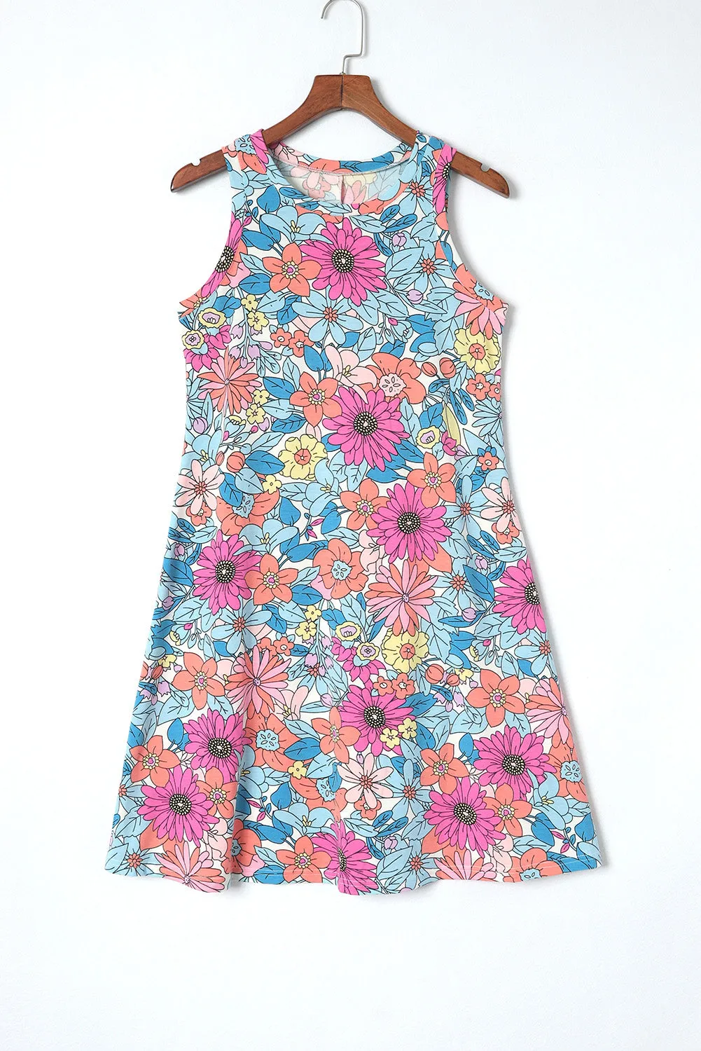 Reputation Floral Sleeveless Dress