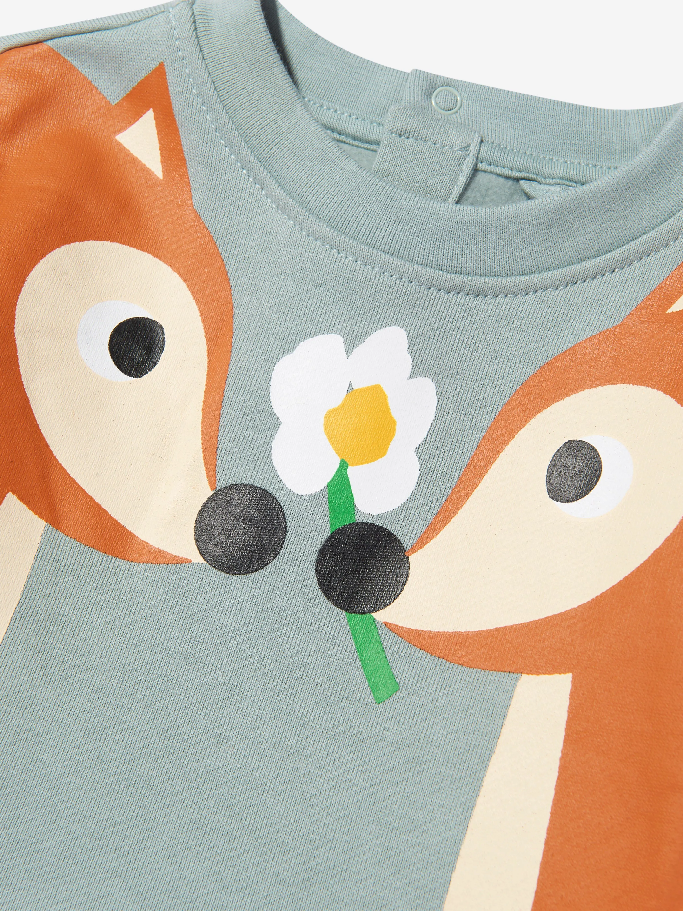Stella McCartney Baby Girls Long Sleeve Deer Dress