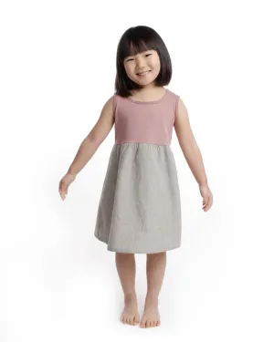 the stripe dress - pink