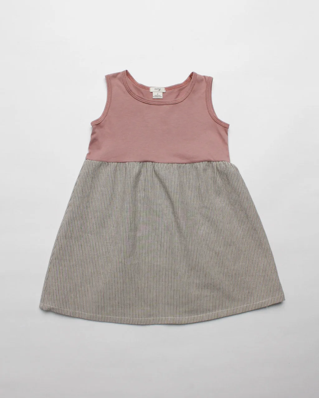 the stripe dress - pink